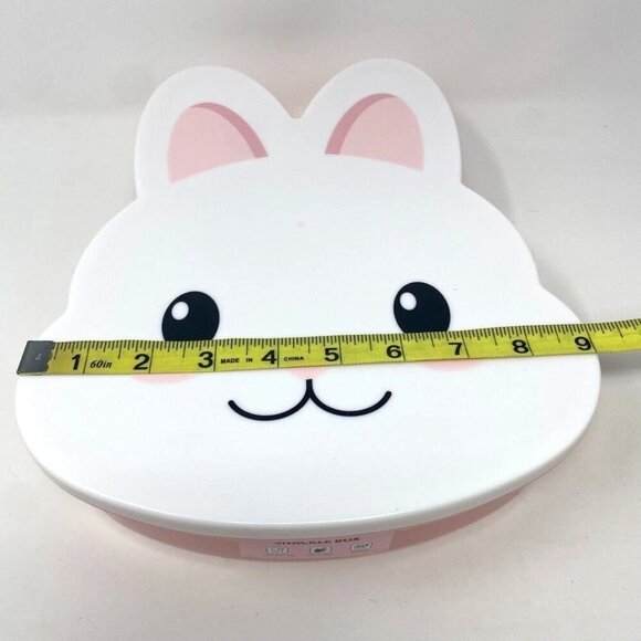 Cook With Color Bunny Divided Snack Box Food Storage Container Pink Easter - Picture 9 of 10